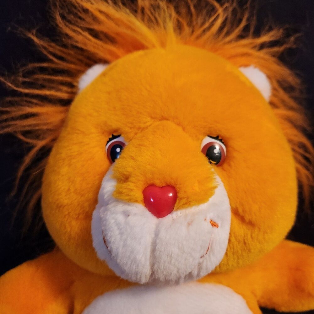 VTG CARE BEAR COUSINS BRAVE HEART LION PLUSH - Picture 5 of 7